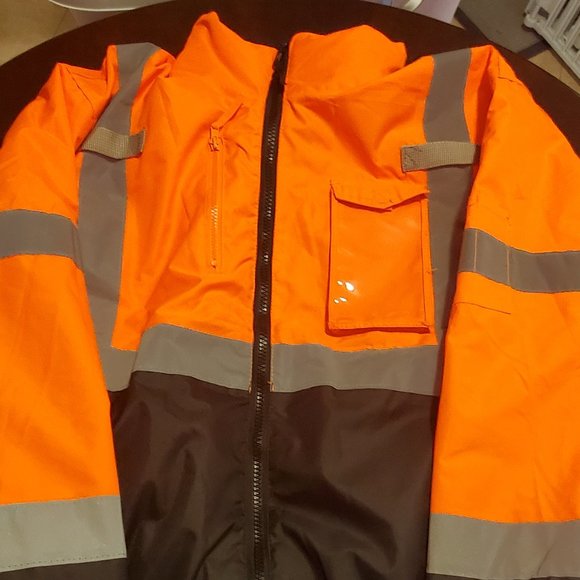 Radians SJ210B Three-in-One Deluxe High Visibility Bomber Jacket - Picture 6 of 16